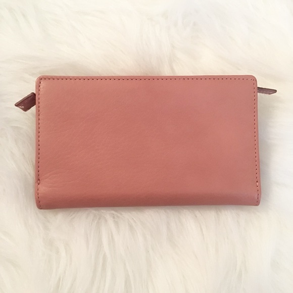 Vivienne Westwood Blush Wallet w Gold Saturn Foil - Picture 2 of 4